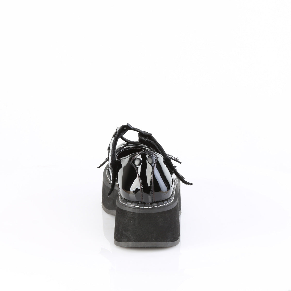 Demonia Cult Classic - "Emily-23" Platforms - Black Patent