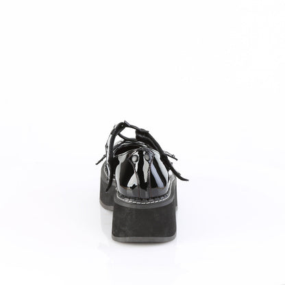 Demonia Cult Classic - "Emily-23" Platforms - Black Patent