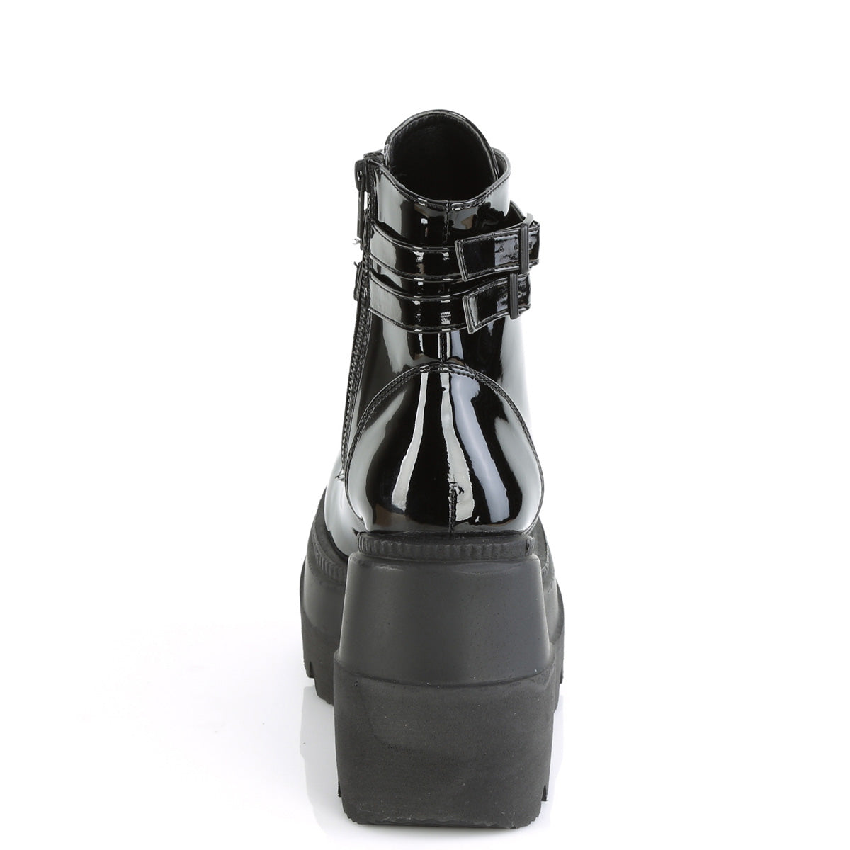 Demonia Cult Customer Favorite - "Shaker-52" Boots - Black Patent
