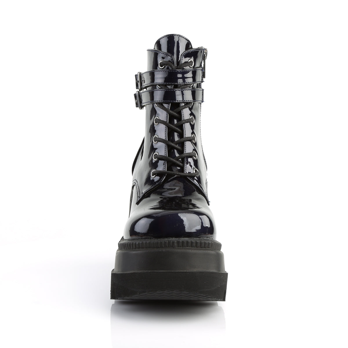 Demonia Cult Special Offer - "Shaker-52" Boots - Black Hologram