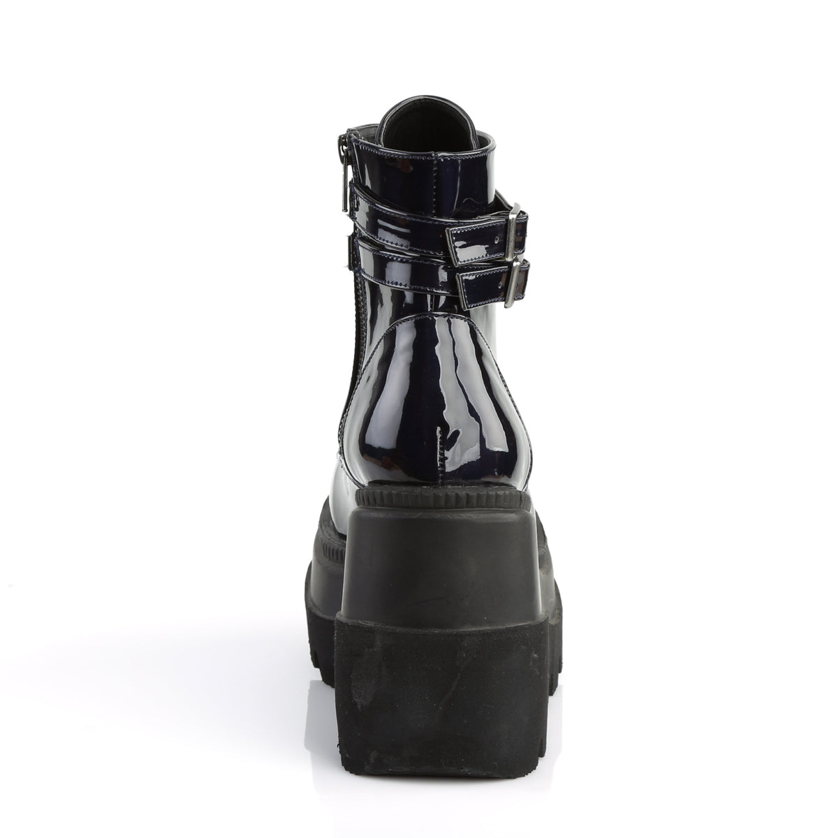 Demonia Cult Special Offer - "Shaker-52" Boots - Black Hologram