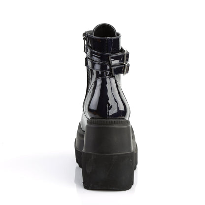 Demonia Cult Special Offer - "Shaker-52" Boots - Black Hologram
