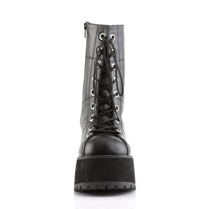 Demonia Cult Popular - "Ranger-301" Boots - Black Vegan Leather