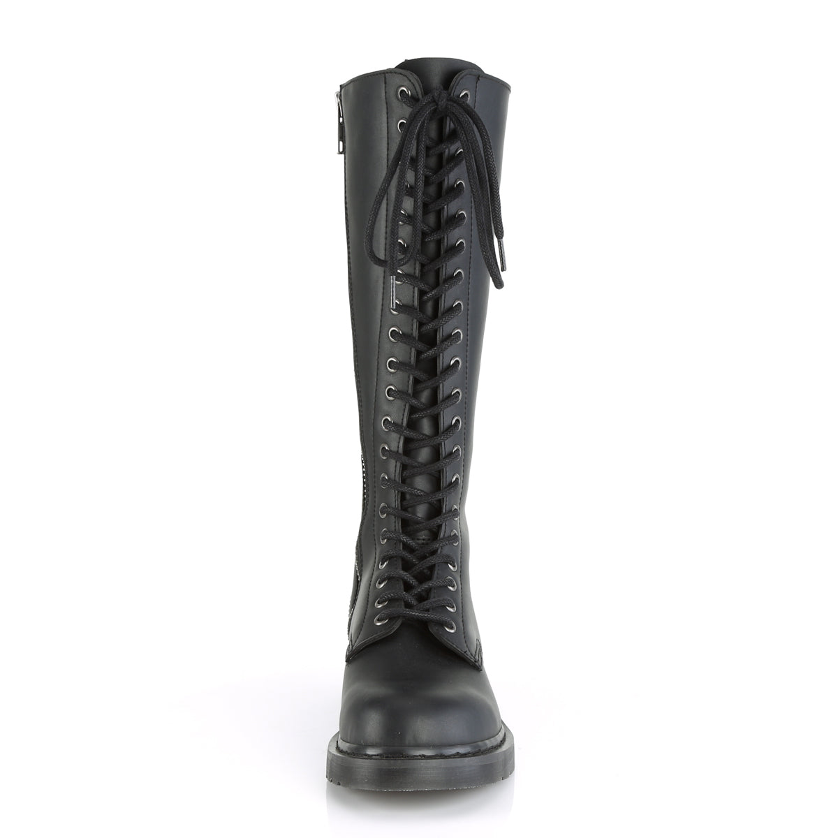 Demonia Cult Latest - "Bolt-400" Boots - Black Vegan Leather