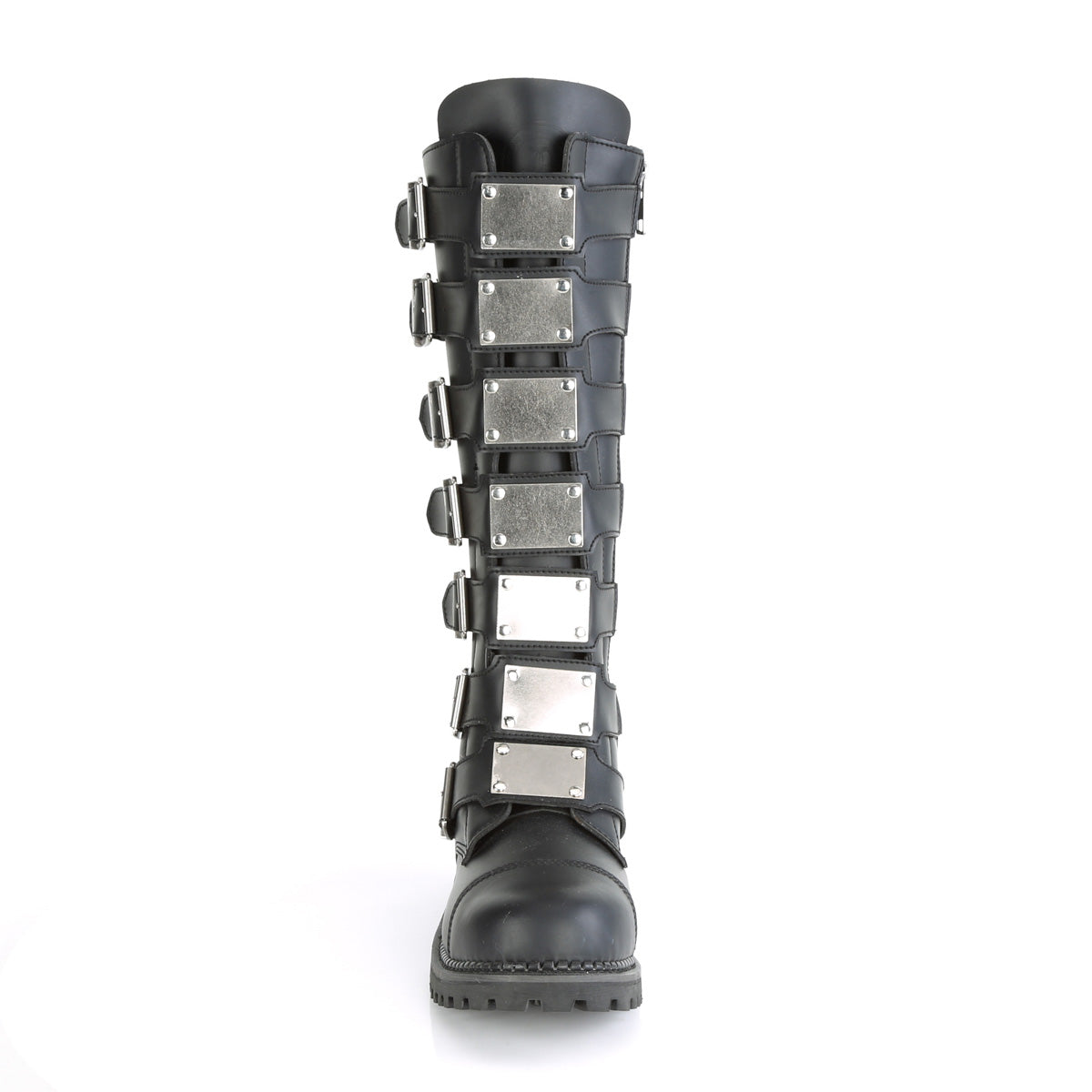 Demonia Cult Great Value - "Riot-21MP" Boots - Black Vegan Leather