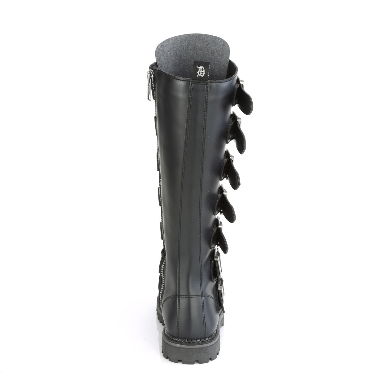 Demonia Cult Great Value - "Riot-21MP" Boots - Black Vegan Leather
