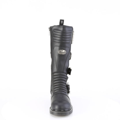 Demonia Cult Deals - "Bolt-405" Boots - Black Vegan Leather