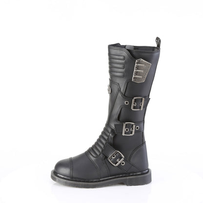 Demonia Cult Deals - "Bolt-405" Boots - Black Vegan Leather