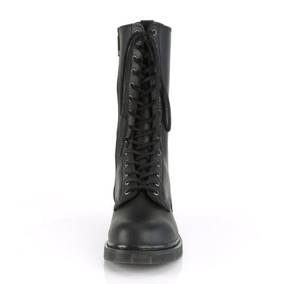 Demonia Cult Trusted - "Bolt-300" Boots - Black Vegan Leather