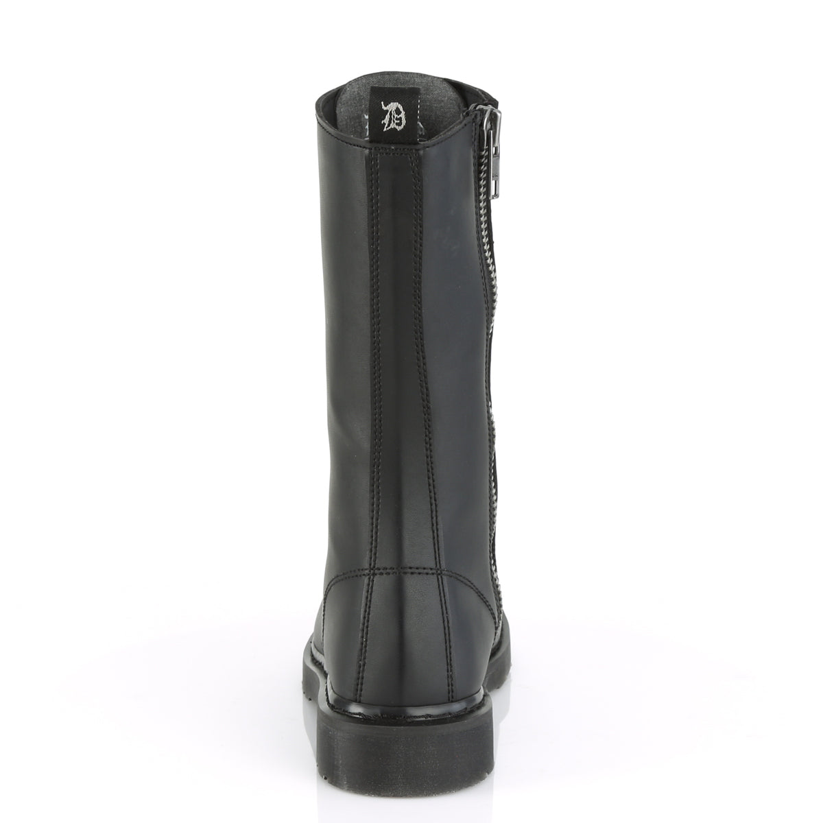 Demonia Cult Trusted - "Bolt-300" Boots - Black Vegan Leather