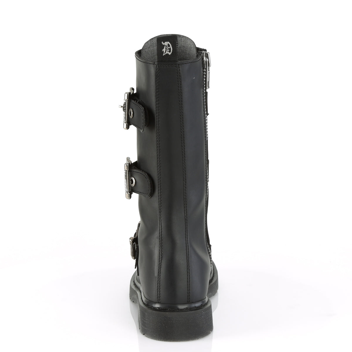 Demonia Cult Premium - "Bolt-330" Boots - Black Vegan Leather