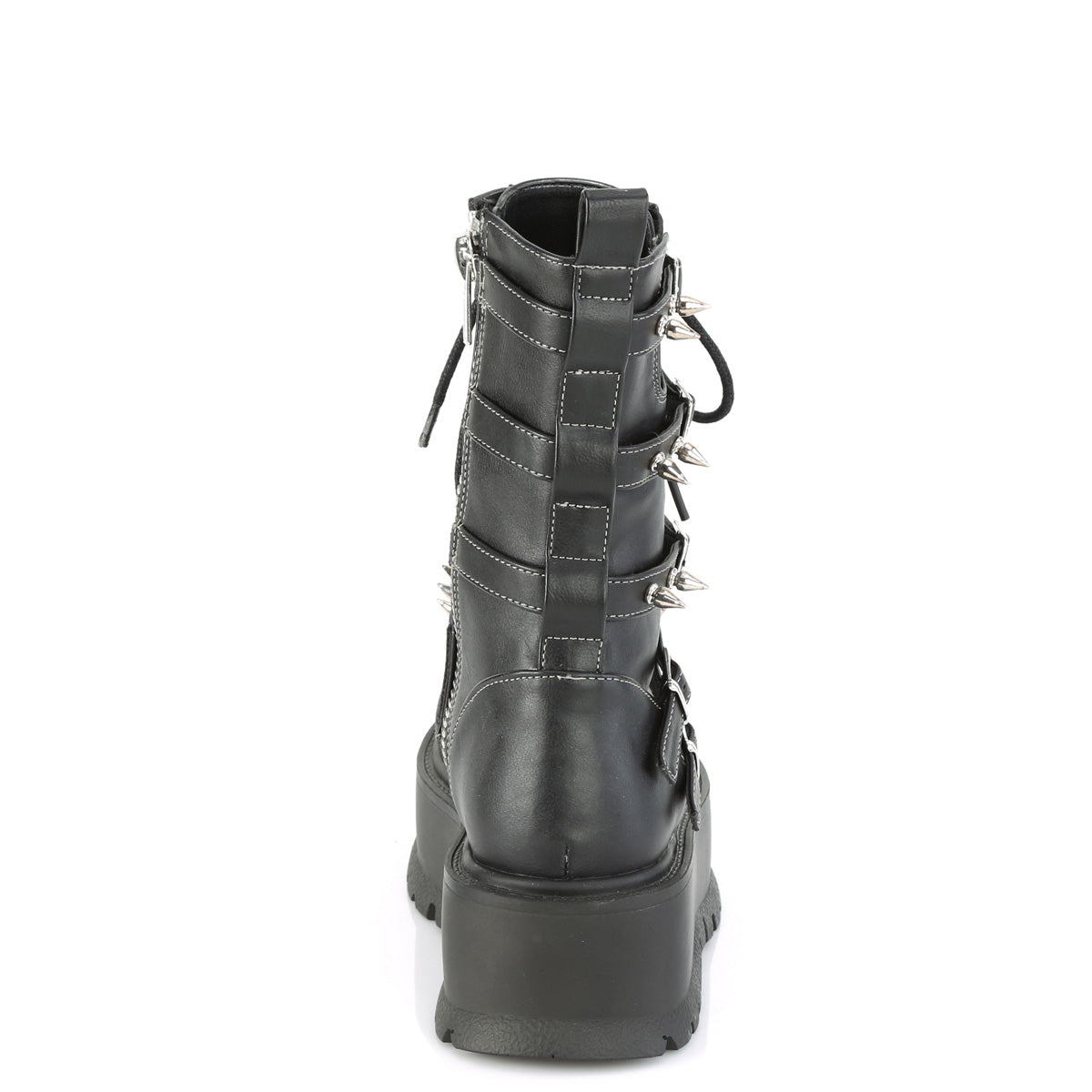 Demonia Cult Best Price - "Slacker-165" Boots - Black Vegan Leather