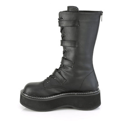 Demonia Cult Trusted - "Emily-322" Boots - Black Vegan Leather
