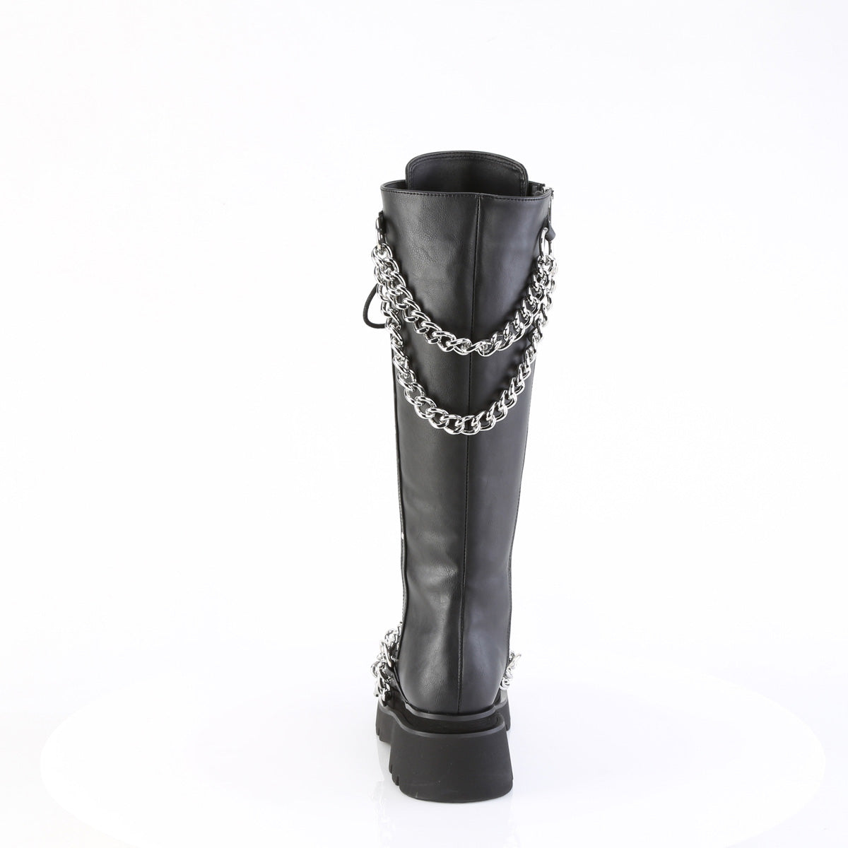 Demonia Cult Sale - "Renegade-215" Boots - Black Vegan Leather