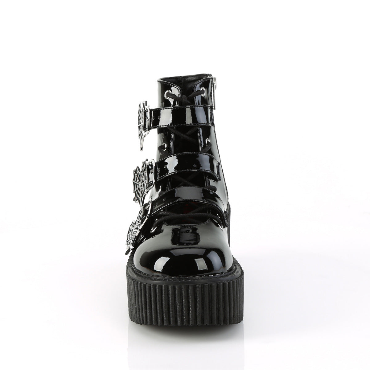 Demonia Cult Top Pick - "Creeper-260" Creepers - Black Patent