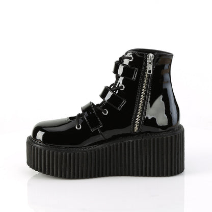 Demonia Cult Top Pick - "Creeper-260" Creepers - Black Patent