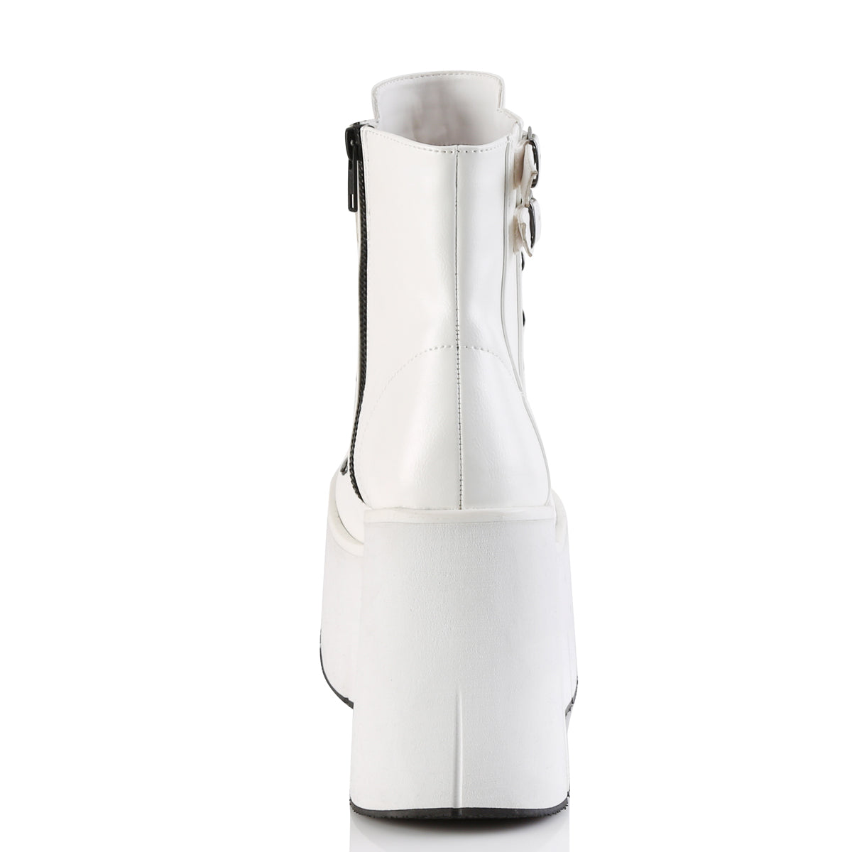 Demonia Cult Everyday - "Kera-21" Boots - White Vegan Leather